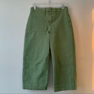 Madewell Curvy Petite Emmett Wide Leg Crop